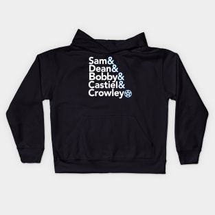 Supernatural Characters Kids Hoodie